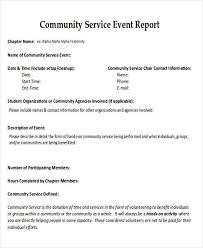 Community Service Paper Sample