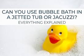 Bubble Bath In A Jetted Tub Or Jacuzzi