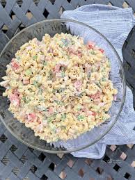 pasta salad with spam