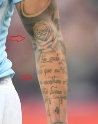 Men's religious cross and hands tattoo. Gabriel Jesus 16 Tattoos Their Meanings Body Art Guru