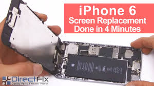 Find iphone 4 screen replacement manufacturers from china. Iphone 6 Screen Replacement Done In 4 Minutes Youtube