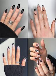 30 cly black acrylic nail designs to