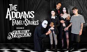 Family strokes halloween