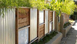 Popular fence panel styles include the traditional overlap panel, feather edge and picket fence. Corrugated Metal Fence The Complete Diy Guide
