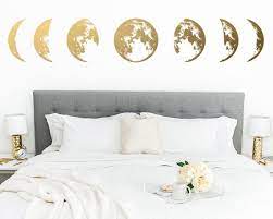 Moon Phases Wall Decal Moon Phase Decor