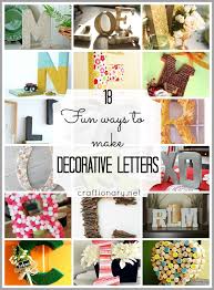 18 Easy And Creative Decorative Letters