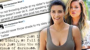 Check spelling or type a new query. Kim Kardashian Isn T Throwing Shade At Khloe S Intagram Quotes Just Speaking In General Of People Who Post Too Much