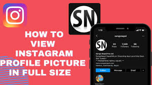 How to view instagram profile picture and enlarge it? How To View Instagram Profile Picture On Full Size Youtube