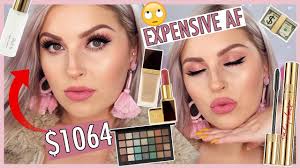 full face of my most expensive makeup