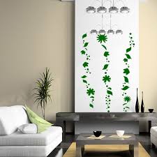 Wall Sticker Leaves Of Trees In The