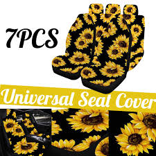 7pcs Universal Car Seat Covers Five