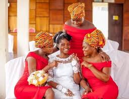 ghanaian bride stuns guests with her