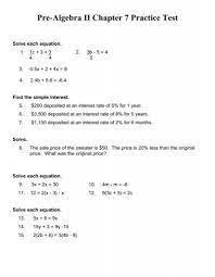 Pre Algebra Ii Chapter 7 Practice Test
