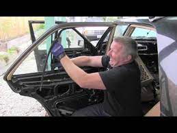 Mercedes W124 Removing Rear Door Window
