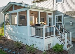 Enclosing An Outdoor Space Or Porch