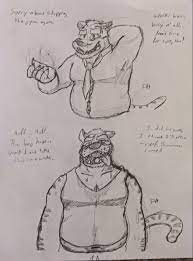 Tiger's Weight Gain part 2 by FV_Artist -- Fur Affinity [dot] net