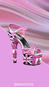 pink platform high heel facebook cover