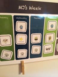 Easy Diy Kids Calendar Velcro Weekly Activity Cards Make It