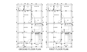 Floor Plan And Dimension Of The 25 X45
