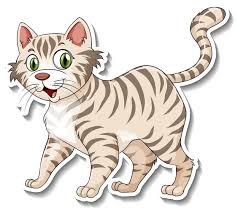 cartoon cat images free on