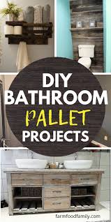 Stunning Diy Bathroom Pallet Projects
