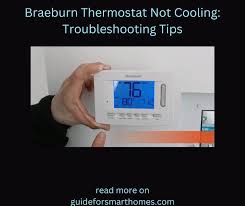 braeburn thermostat not cooling