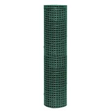 X 2m Steel Wire Mesh Pvc Coated Green