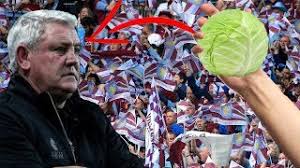 Steve bruce has been in charge of aston villa since october 2016. Fan Throws Cabbage At Steve Bruce Week Of Football Wof Youtube