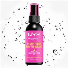 nyx prof makeup setting spray plump