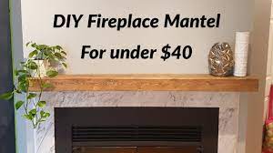 Fireplace Mantel Shelf Diy