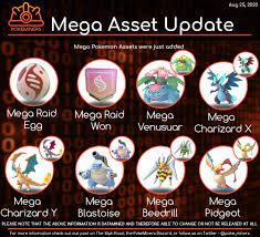 Icons for Mega Pokémon and Mega Badges discovered by data miners