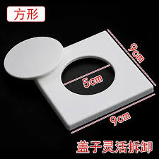 Plastic Wall Wire Hole Cover Plate Base