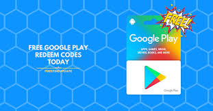 google play free redeem code today 25