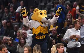 Denver's mascot rocky was hanging limp as he was lowered by a harness and coll. The Impact Of Arturas Karnisovas Joining The Bulls