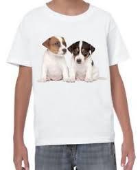 Details About Jack Russell Puppies Kids T Shirt Russells Gift Present