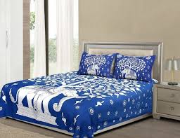 Indian Bedsheet Queen Size Soft Bedding