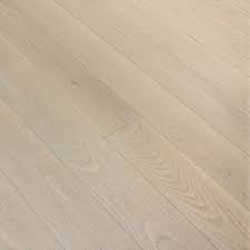 wire brushed linen white oak flooring