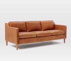 west elm hamilton leather sofa 81 for