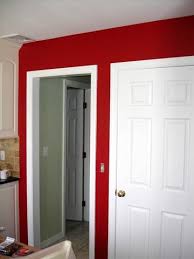Colorful Paint Bright Red Wall Color