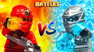Lego Ninjago: Kai vs Zane (Zukin) - YouTube