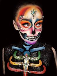 body paint halloween special effects