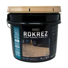 By bob vila looking to make your garage a little snazzier? Rokrez Epoxy Floor Coating Kit With Chips And Additive Costco