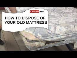 how to dispose of a mattress for free