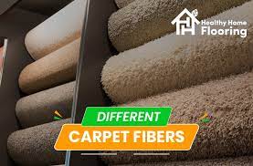 what are the diffe carpet fibers
