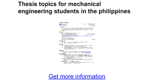 Computer Engineering Undergraduate Thesis Presentation   YouTube Seminar Topics M Sc  Thesis Defense  The Mechanical Engineering    