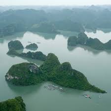 Image result for green water halong bay