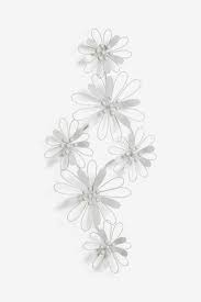 Flower Metal Wall Art From Next Luxembourg
