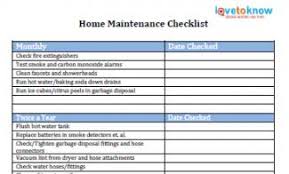 Best Photos Of Yearly Home Maintenance Checklist Home