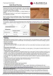solid wood flooring a barbosa pdf