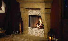 Rustic Gas Fireplace Valentina Cyprus